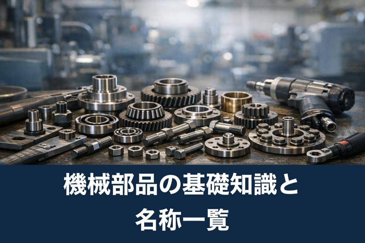 機械部品の基礎知識と名称一覧｜選び方・活用までガイド