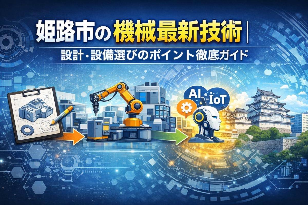 姫路市の機械最新技術｜設計・設備選びのポイント徹底ガイド